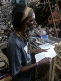 M. Louis, au marché de fer de Port-au-Prince